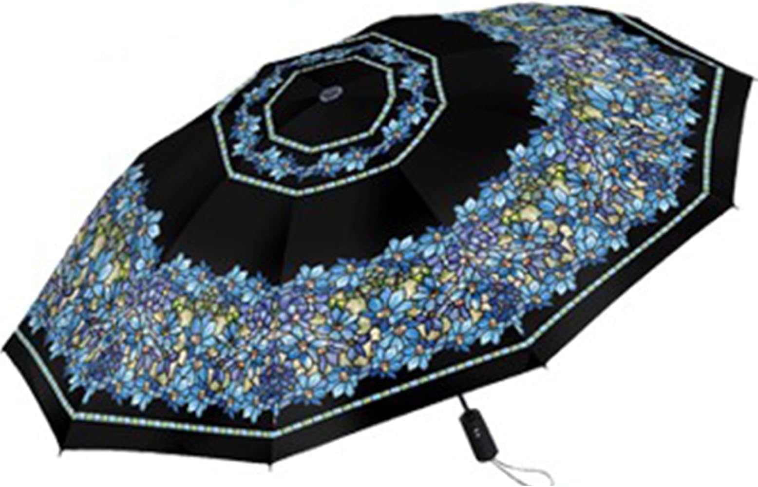 Amazon | L.C.ティファニー 晴雨兼用 折りたたみ傘 自動開閉 ステンド